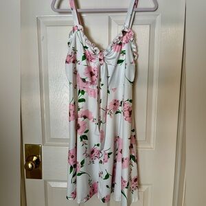 FLORAL SLIP DRESS